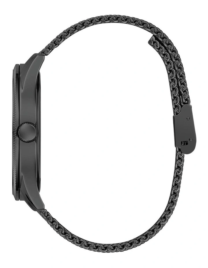 Reputation Stainless Steel Watch in Black