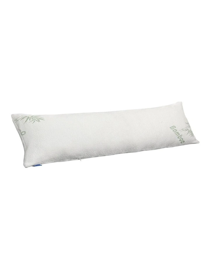 Memory Foam Body Pillow in White