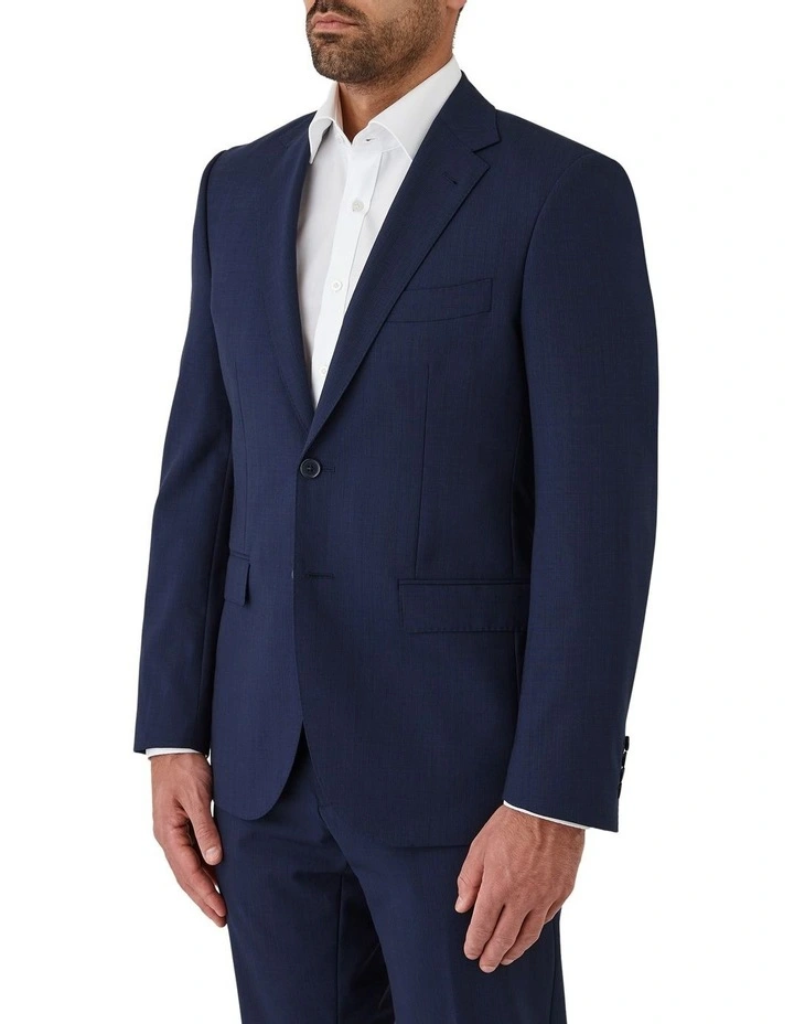 Stefano Tailored Fit Jacket in Blue