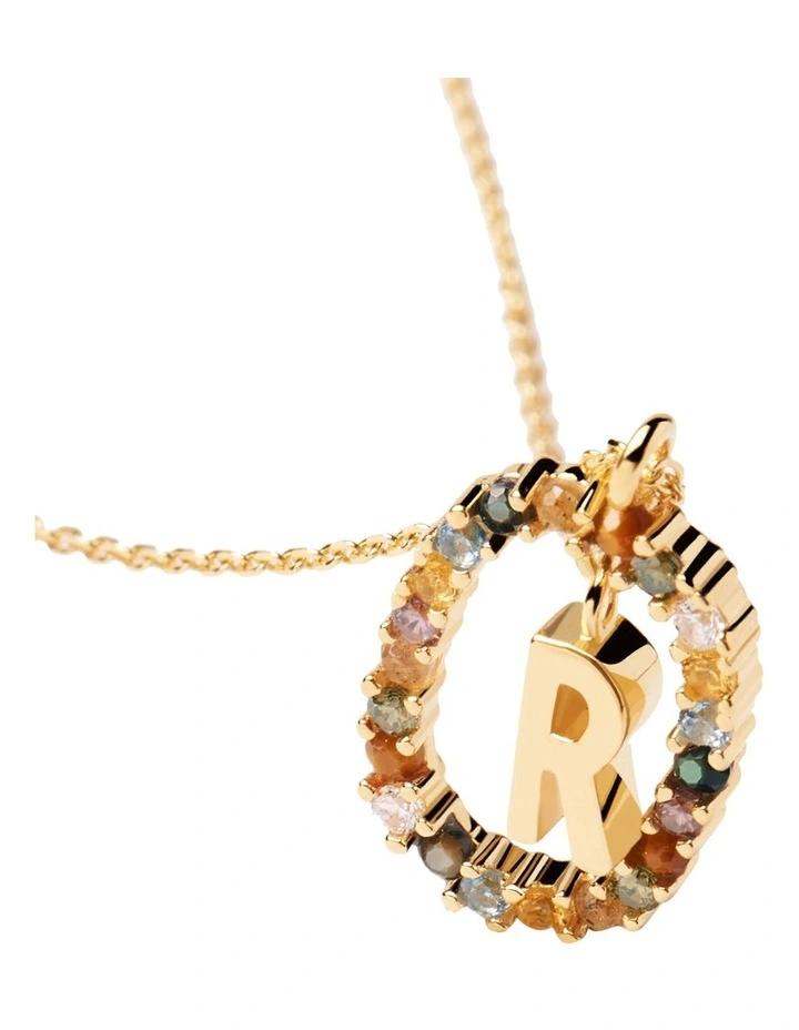 Letter R Multi Necklace