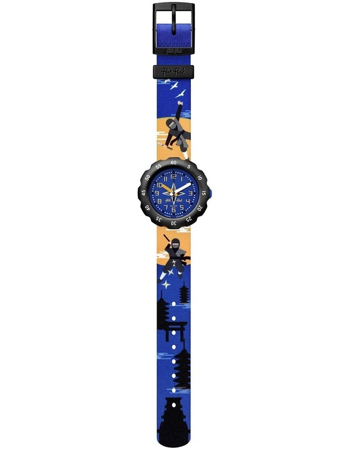 Ninjamazing Flik Flak Watch in Blue