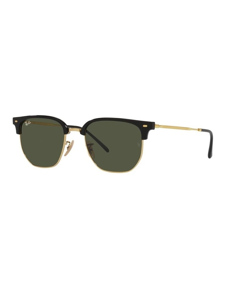 New Clubmaster Sunglasses in Black On Arista