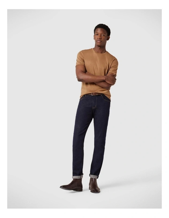 Slim Travel Tee in Tan