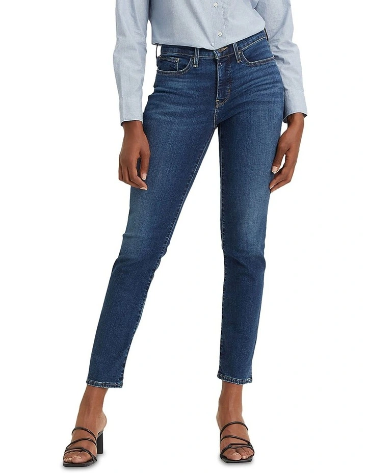 314 Shaping Straight Jeans in Blue