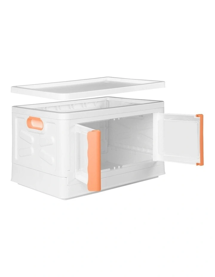 Two Opening Stackable Storage Box in Multi