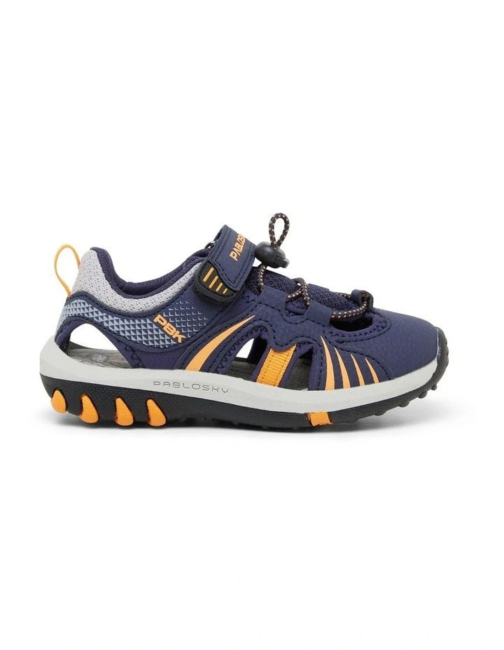 Surf 9736 Youth Sandal in Navy/Red