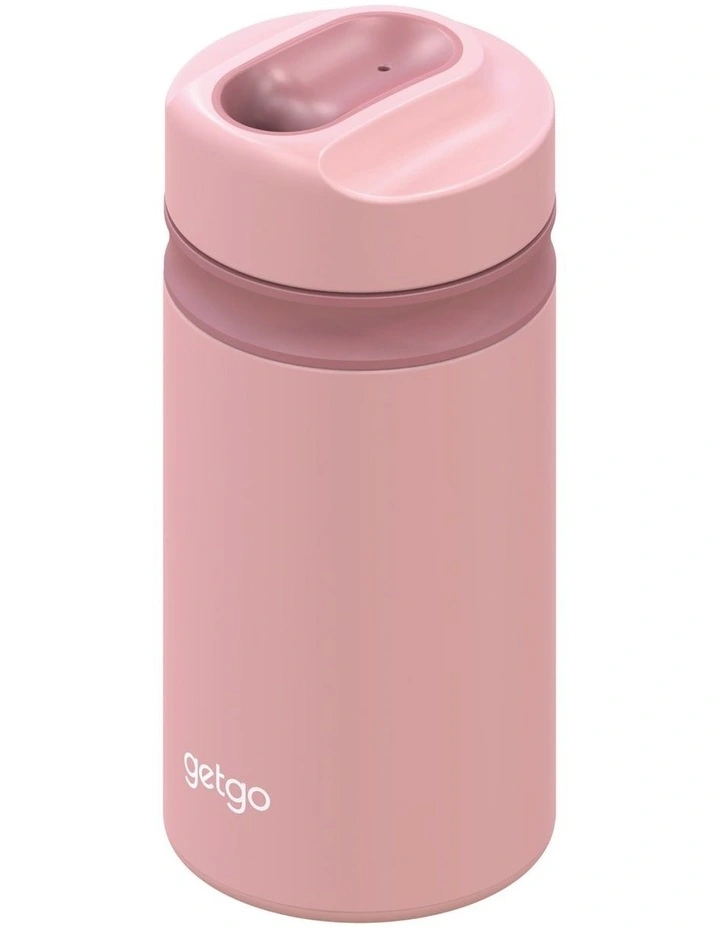 GetGo Double Wall Insulated Coffee Cup 350ml Gift Boxed in Pink