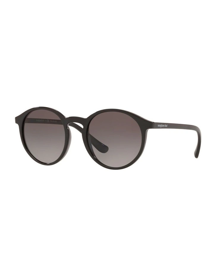 HU2019 Black Polarised Sunglasses