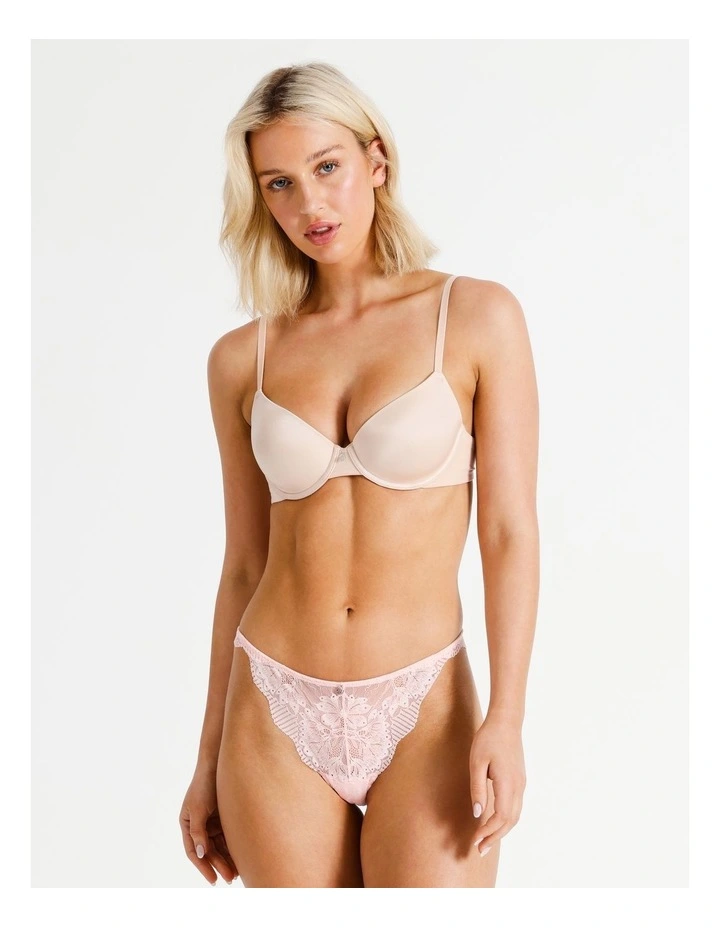 Lace Underwear G-String in Black
