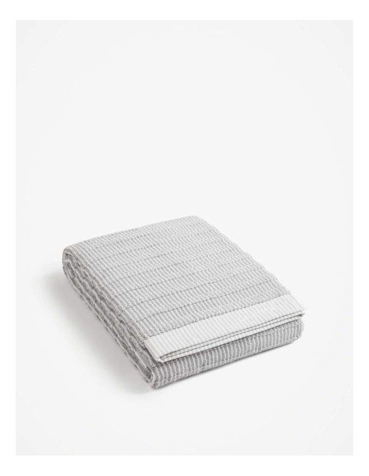 Pippa Australian Cotton Bath Sheet in Pale Grey