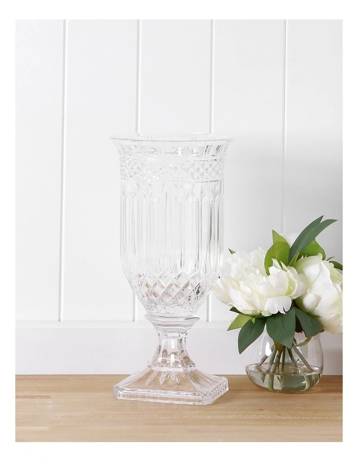 Alcot Glass Vessel Large 32cm in Clear