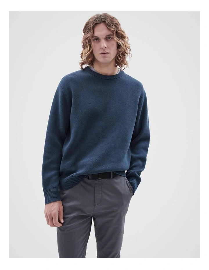 Oversized Knit in Petrol