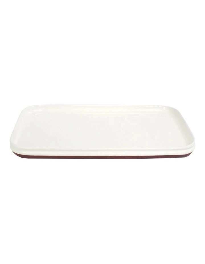 Gibson Serving Platter 32x22cm in White