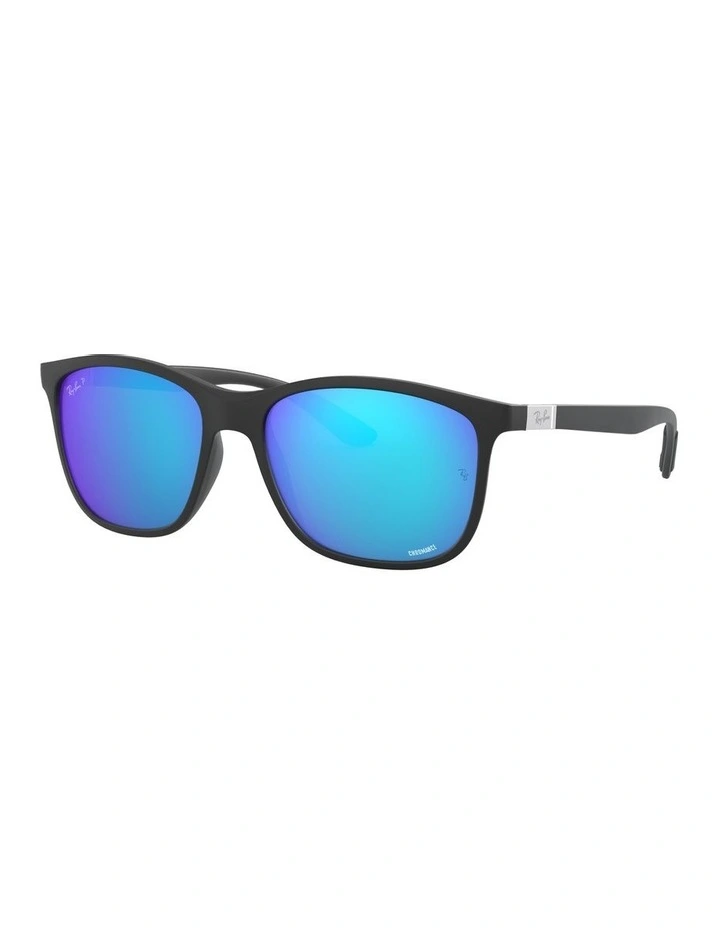 RB4330 Chromance Black Polarised Sunglasses