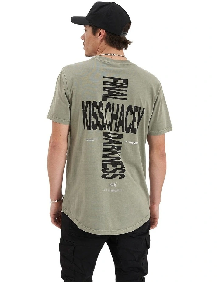 Shroudbound Dual Curved Tee in Pigment Shadow