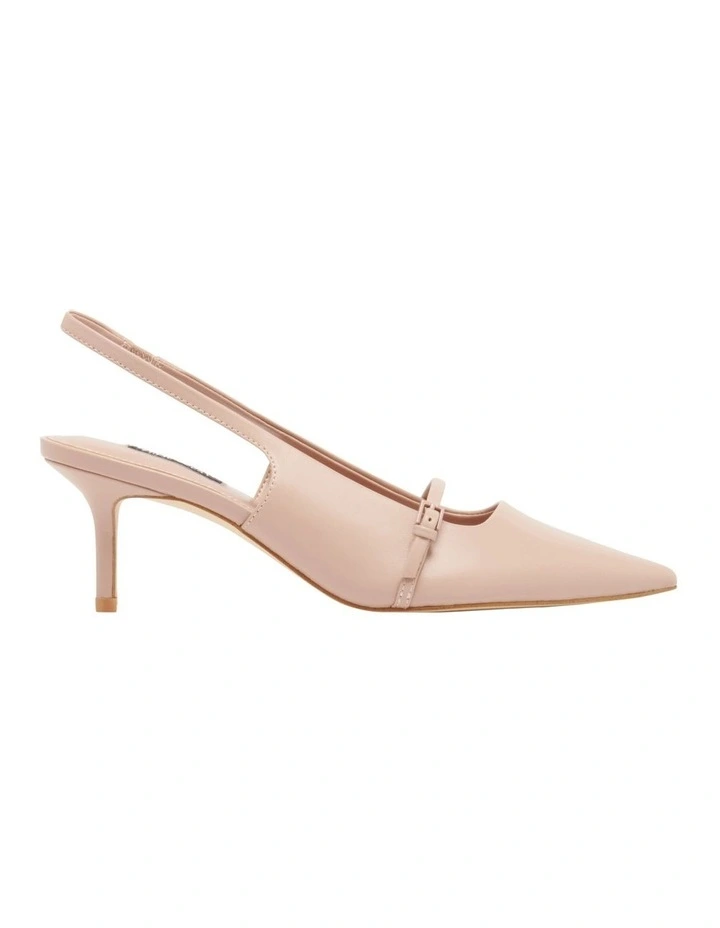 Ayva Slingback Heel in Light Pink