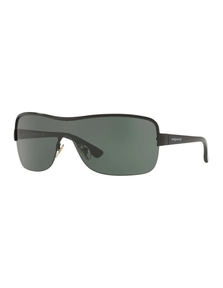 HU1003 Black Sunglasses