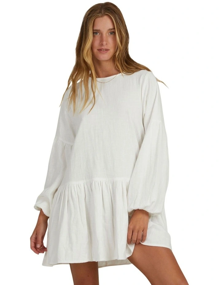 Wishes Dress in Salt Crystal