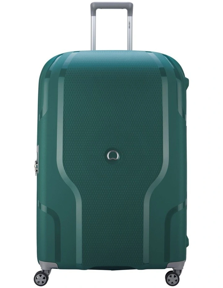 CLAVEL 82cm 4 Wheels Trolley Case in Evergreen