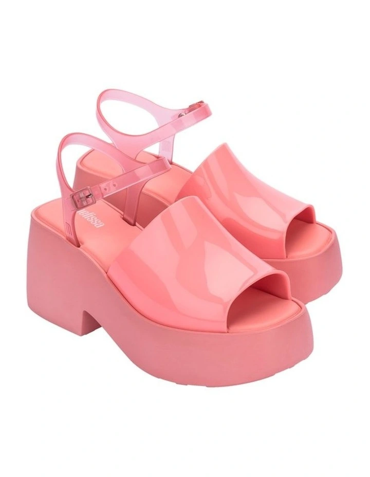Melissa Pose Heel Sandals in Pink