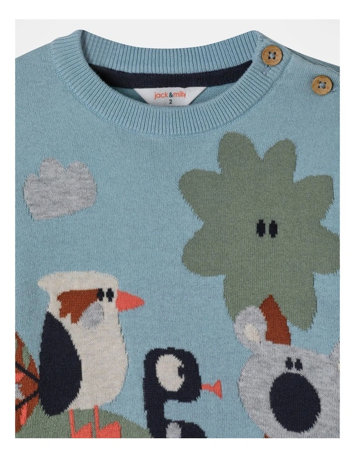 Ollie Jumper in Blue