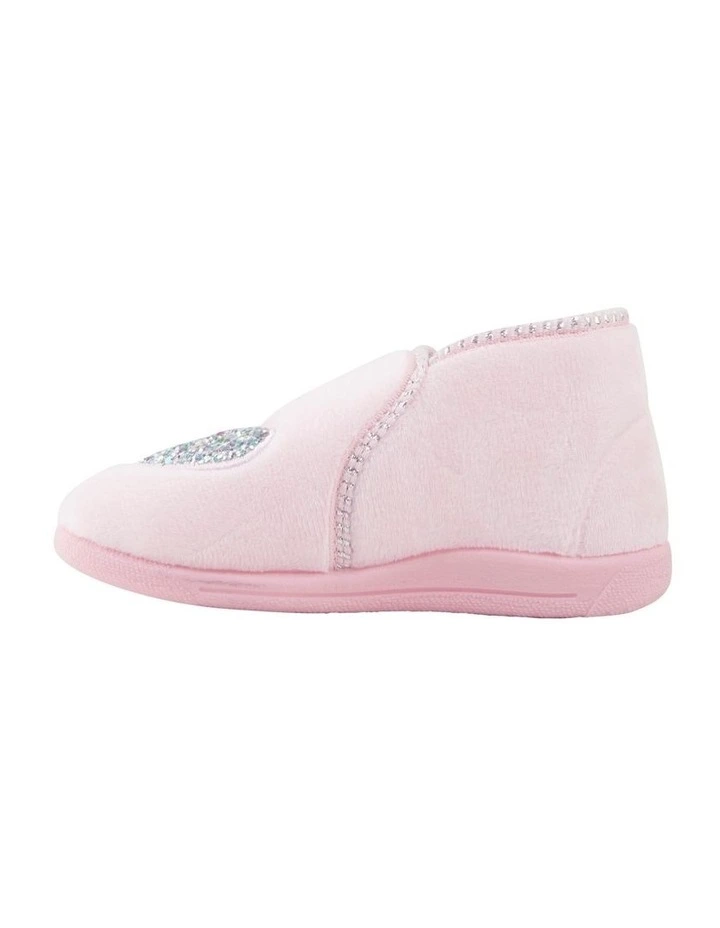 Love Heart Slippers in Pink