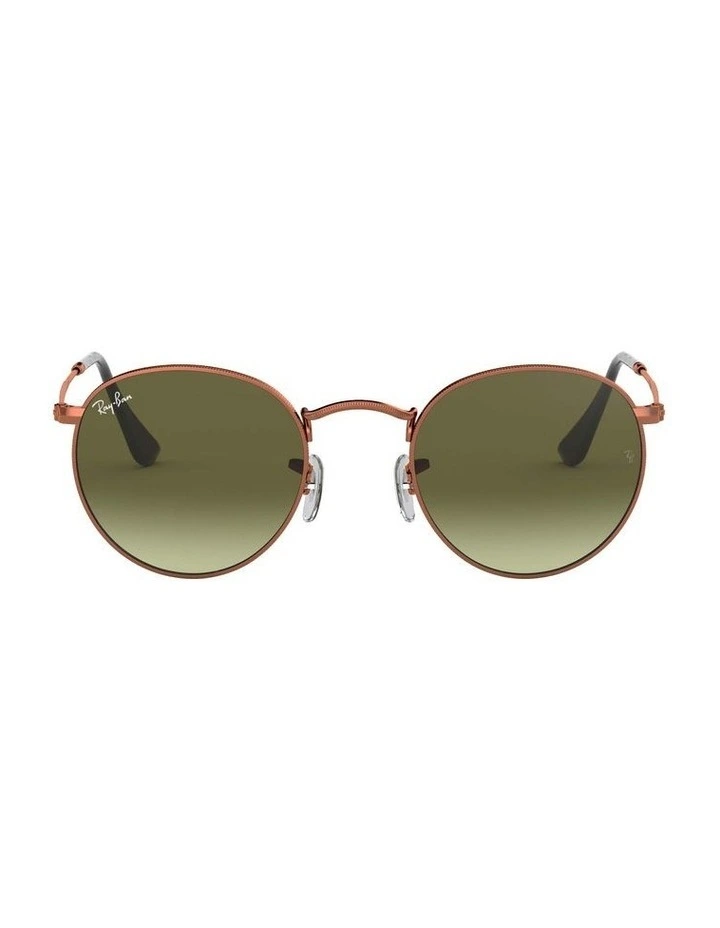 Round Metal Copper RB3447 Sunglasses