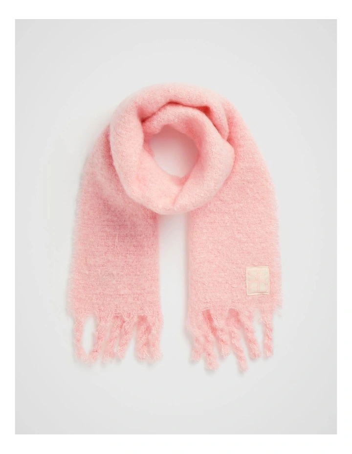 Brushed Heritage Scarf in Dusty Rose