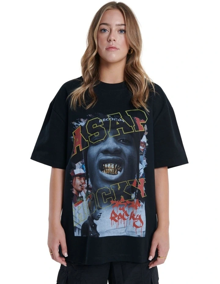 ASAP Bootleg T-shirt in Black