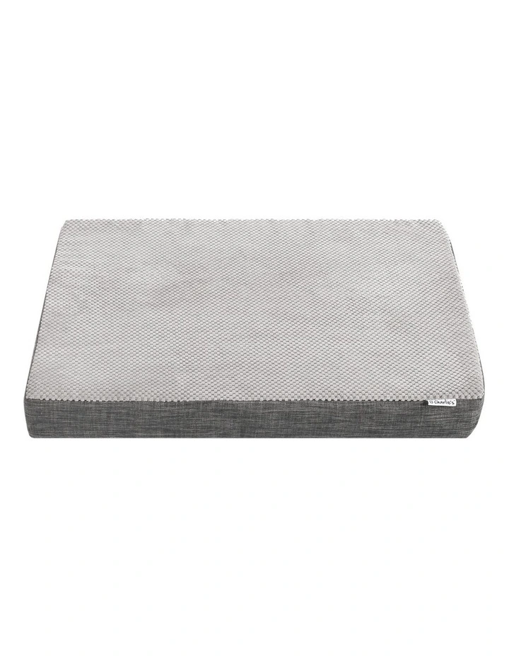 Universal Dog Orthopedic Foam Crate Mattress Bed in Grey