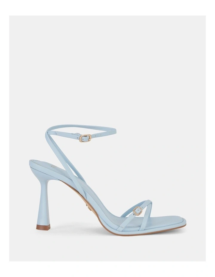 Mateo Heels in Soft Blue