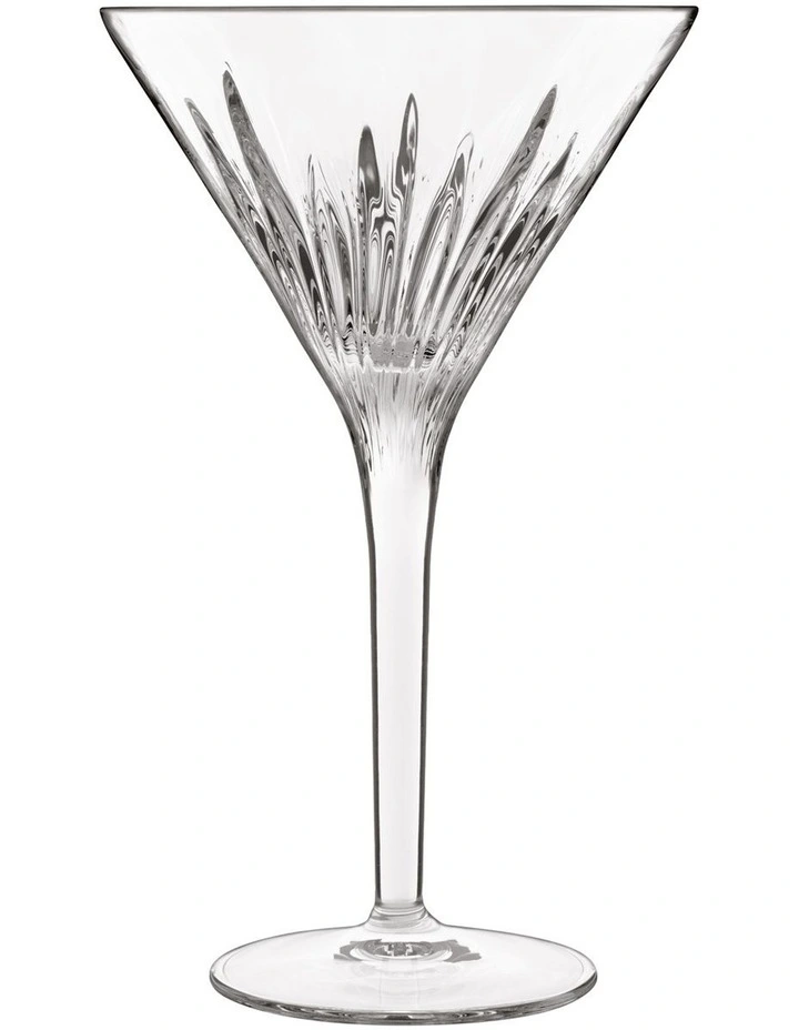 Martini Glass Set of 4 215ml in Clear