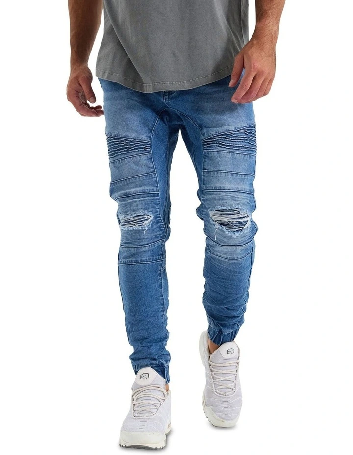 Viper Denim Jogger in Kentucky Blue