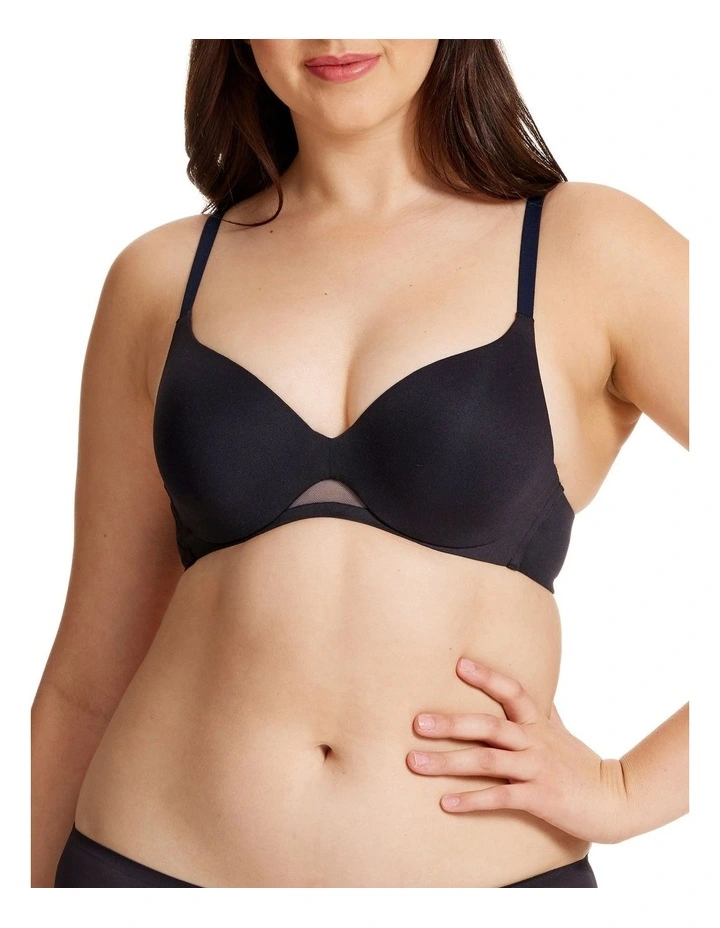 You Full Coverage T Shirt Bra in Black