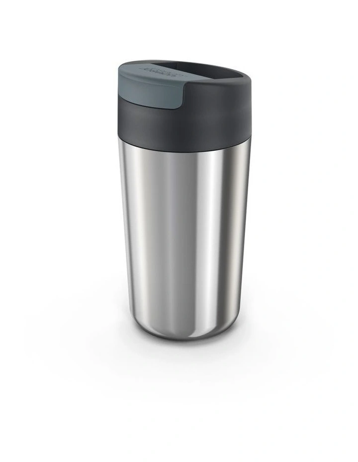 Sipp Steel Travel Mug Large 454ml in Anthracite