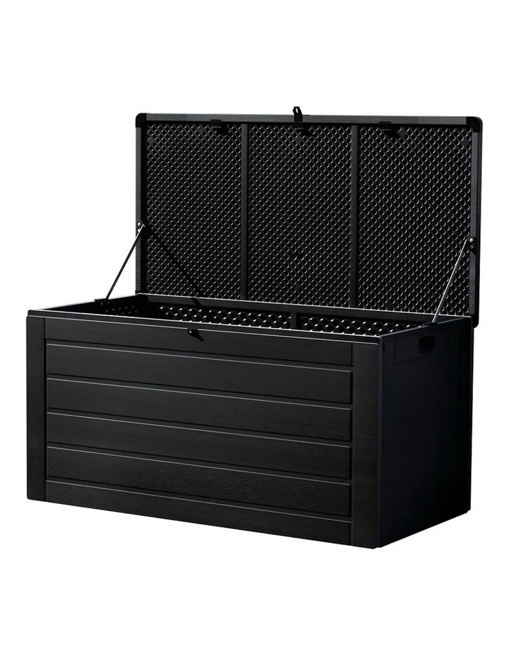 Outdoor Storage Box 680L in Black