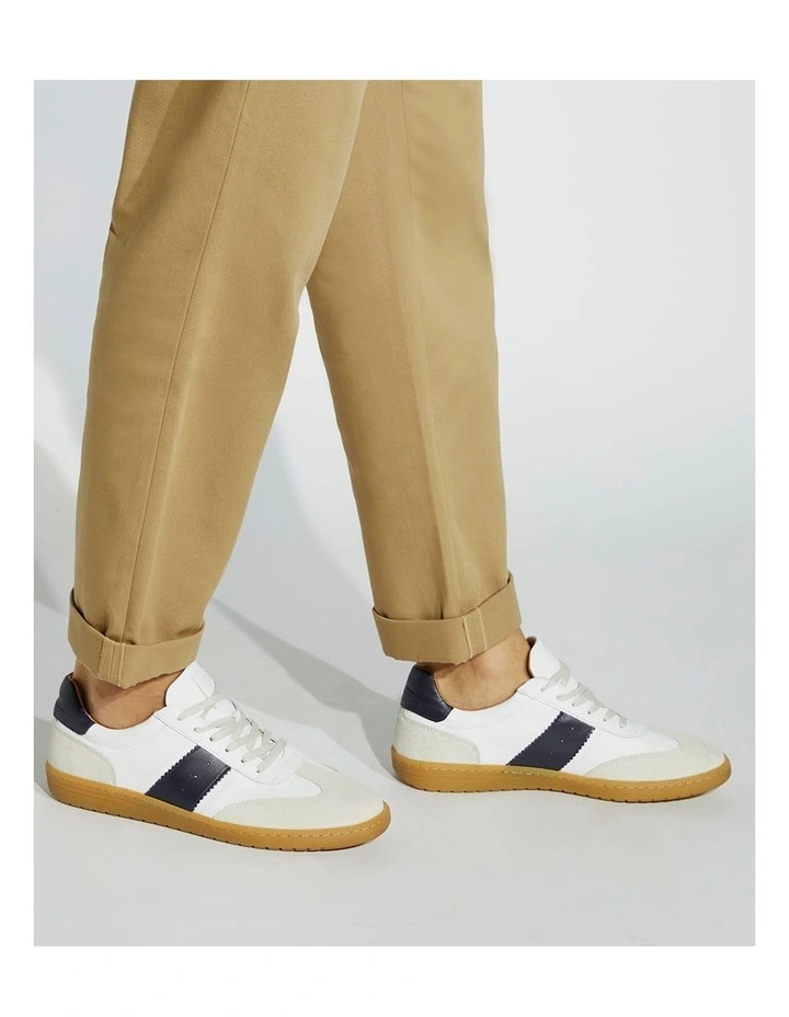 Tumble Sneaker in White