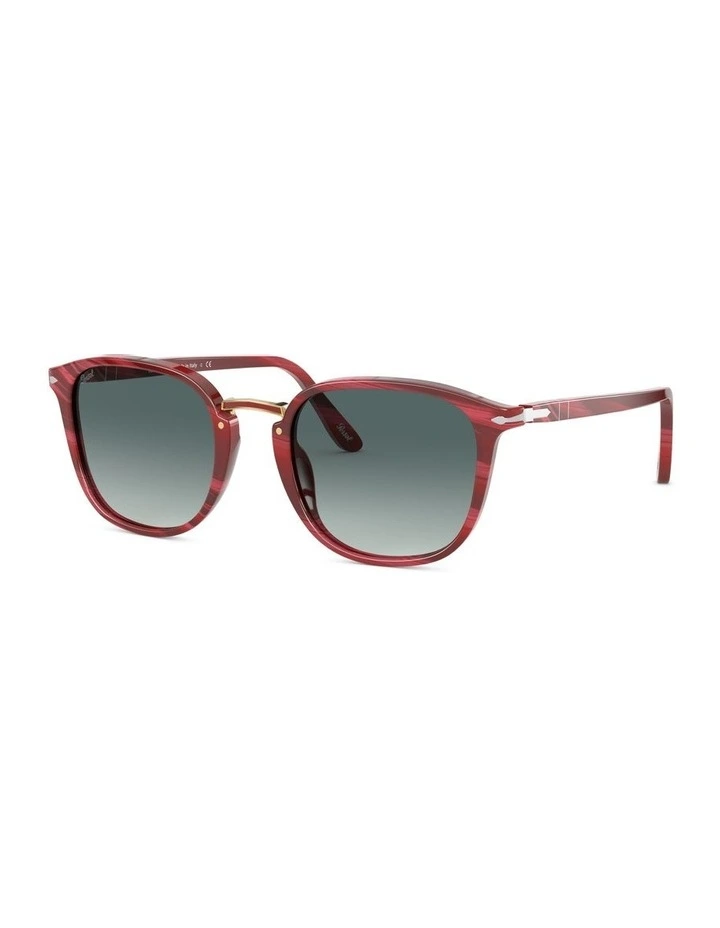 PO3186S Red Sunglasses