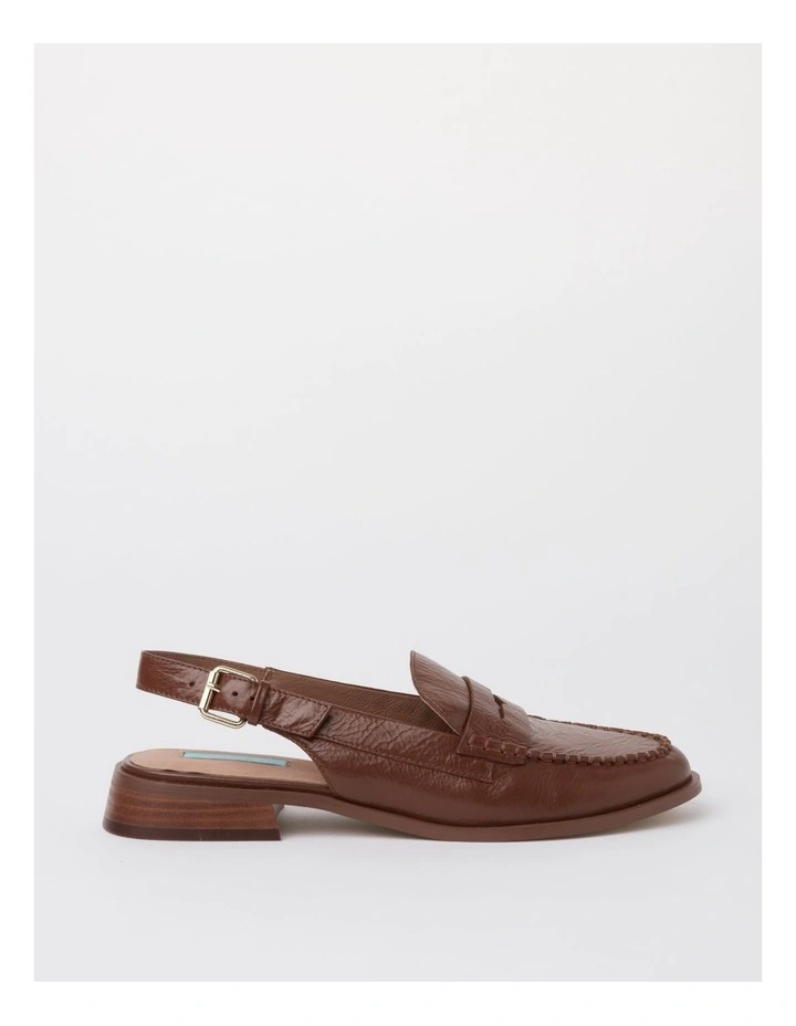Bianca Flat Shoes in Cognac