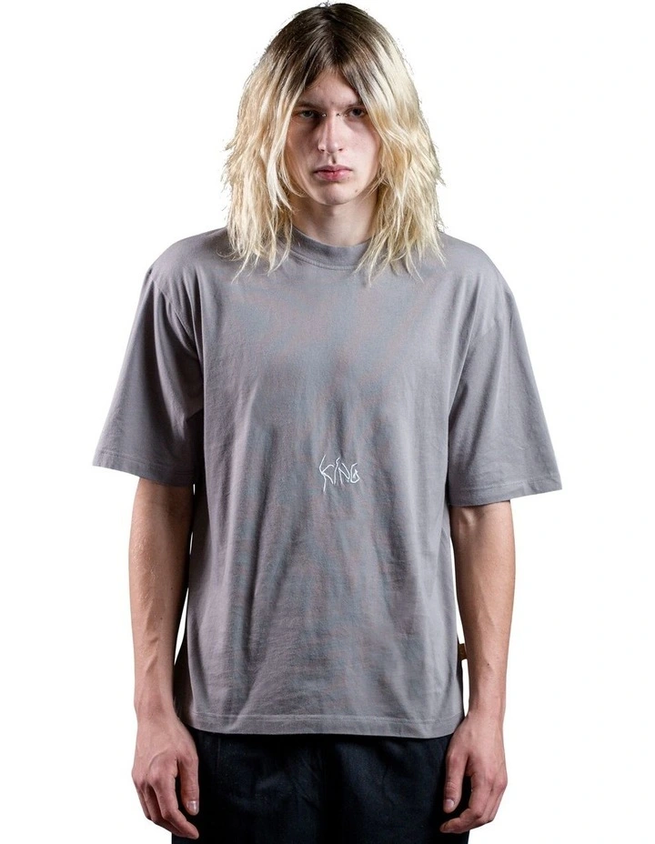 Artificial T-shirt in Titanium Grey