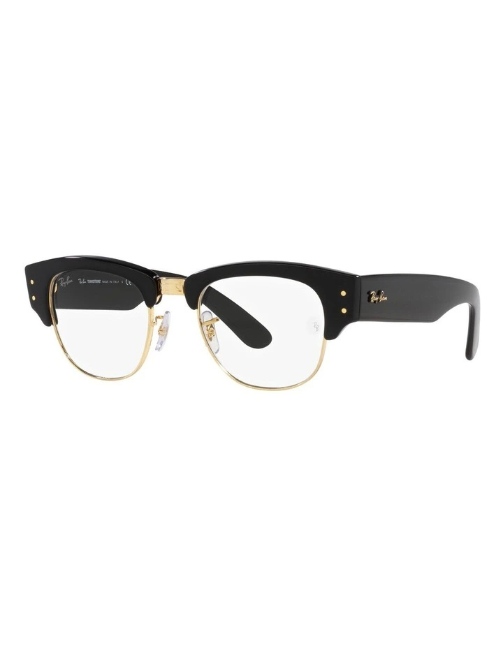 Mega Clubmaster Transitions Sunglasses in Black
