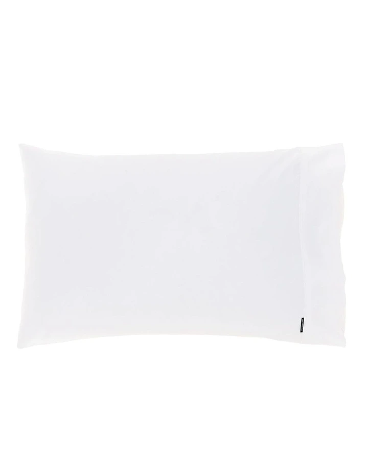 Augusta 500TC Standard Pillowcase in White