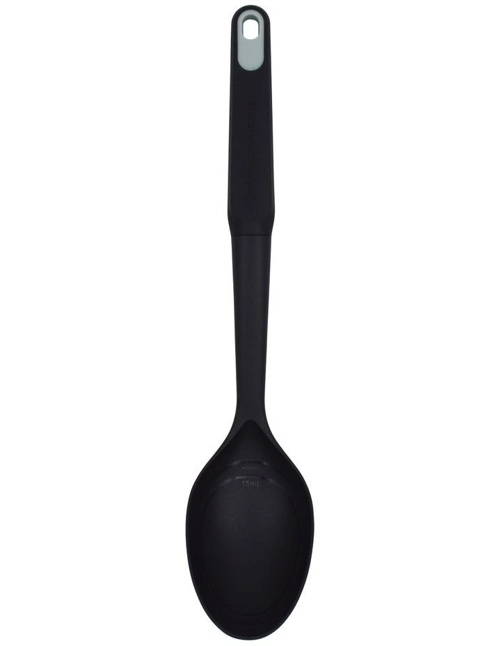 Nylon Solid Spoon 35cm in Black