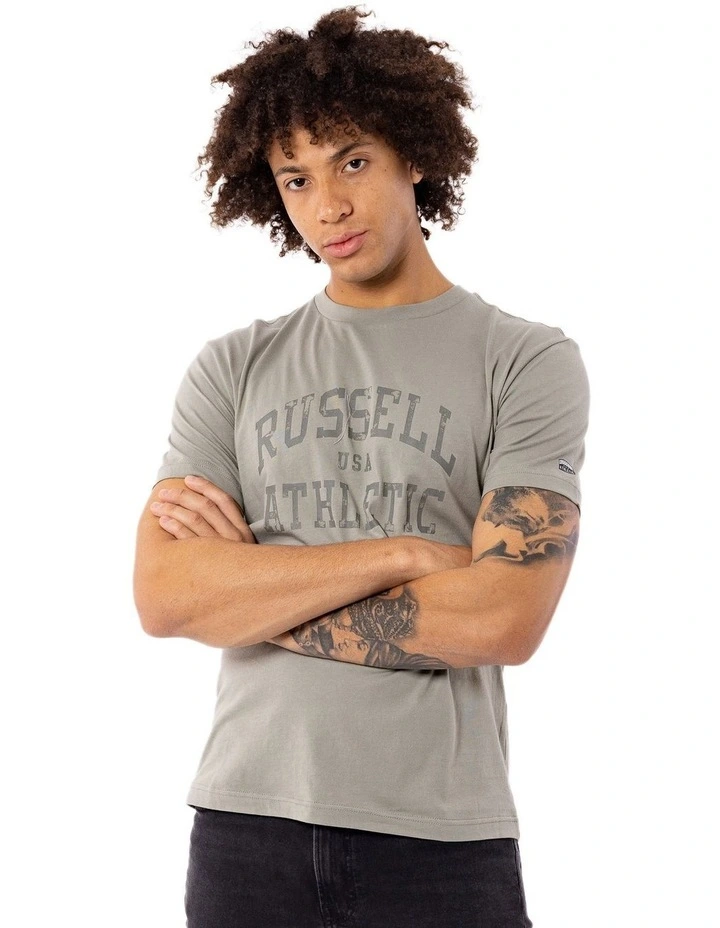 Abington Tee in Light Khaki