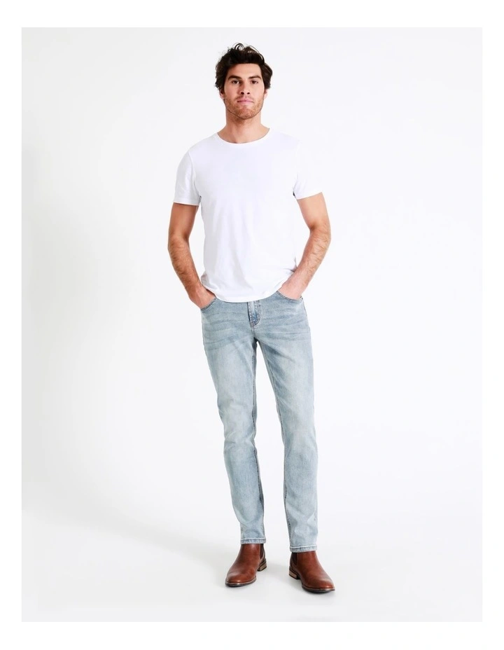 Kristian Slim Tapered Jean Size 34 Leg Length in Denim