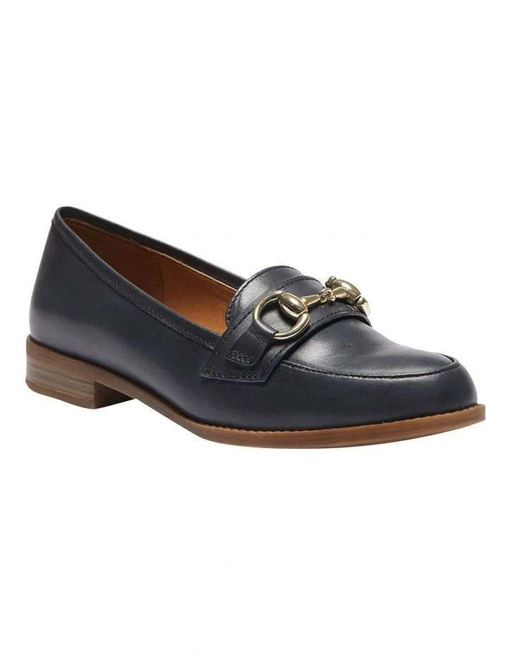 Gala Navy Glove Flat Shoes