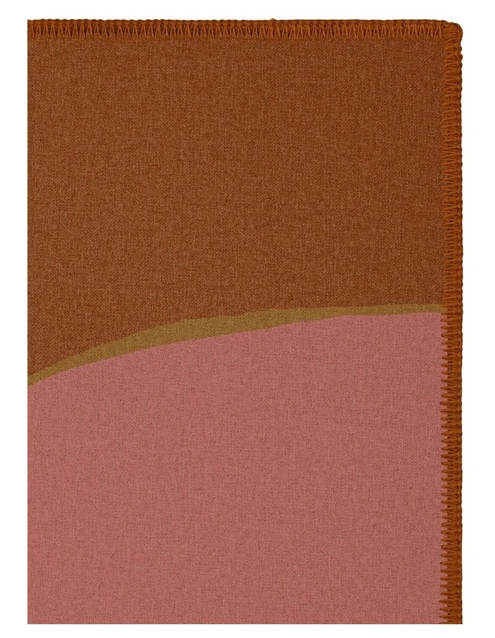 New Jute Area Rug in Sugar Pink
