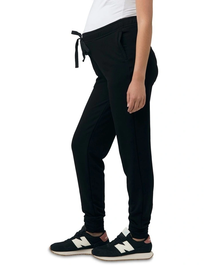 Crissy Soft Knit Jogger in Black