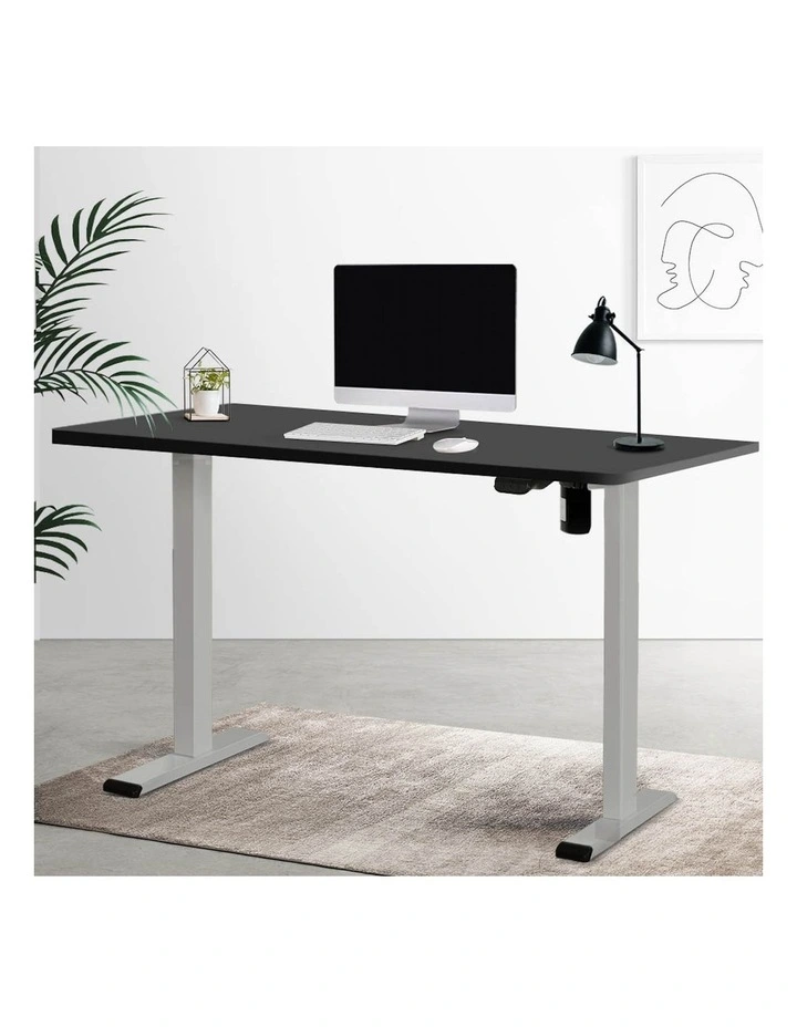 Electric Standing Desk in Grey/Black