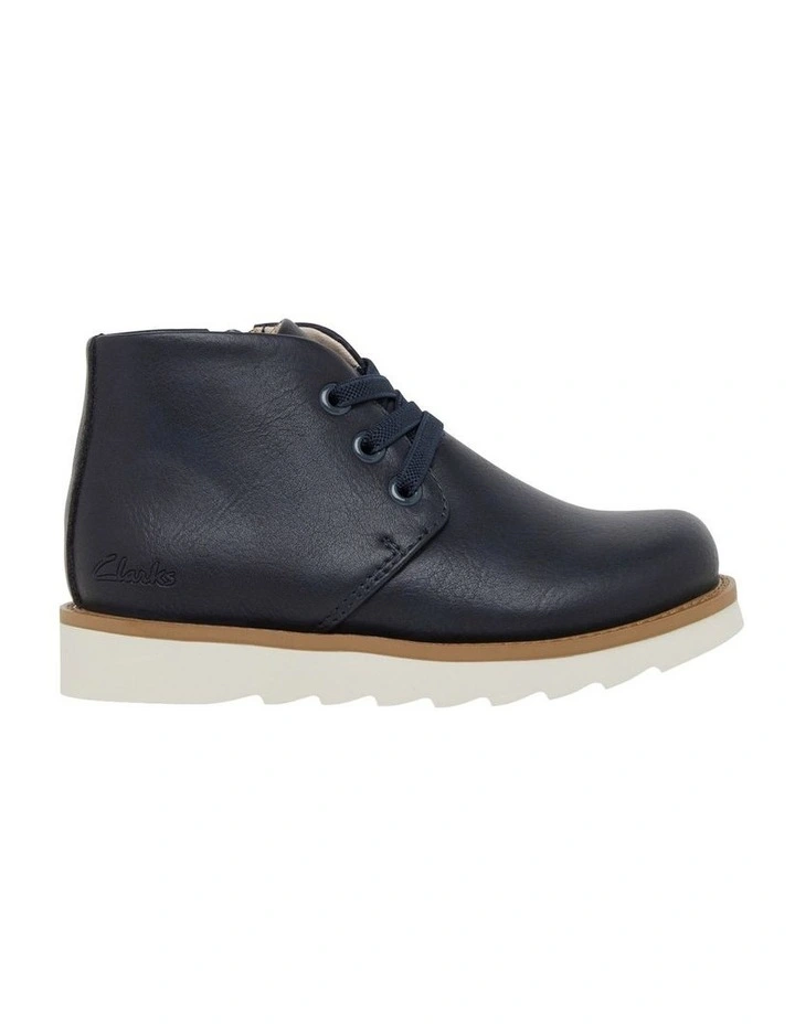 Stanton Junior Boots in Navy
